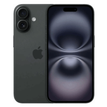 Iphone 16 128 GB, Zwart