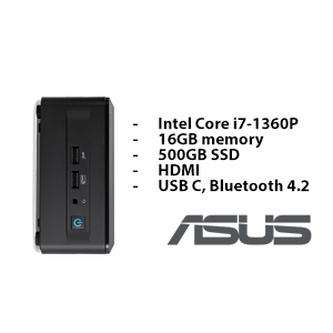 ASUS NUC Mini PC – i7/16GB/500SSD