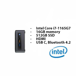 Intel NUC Mini PC – i7/16GB/512SSD